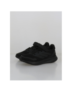 Baskets à scratch runfalcon 5 el c noir enfant - Adidas