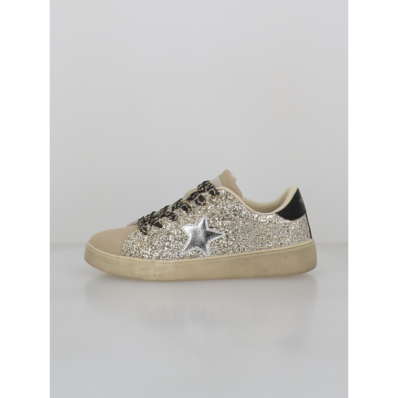 Baskets zapato sra c. brillantes beige femme - Teddy Smith