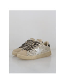 Baskets zapato sra c. brillantes beige femme - Teddy Smith
