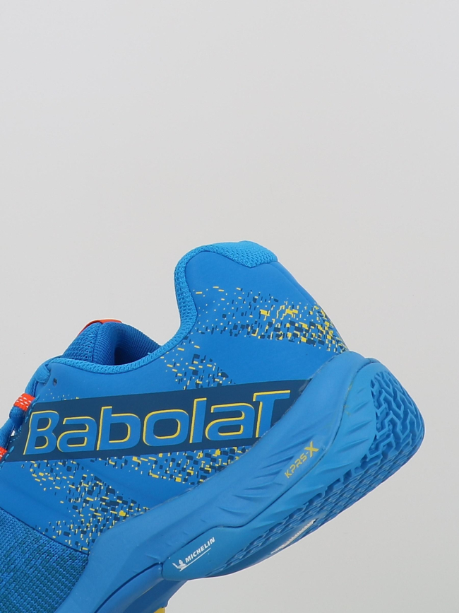 Chaussures de padel movea bleu jaune homme - Babolat