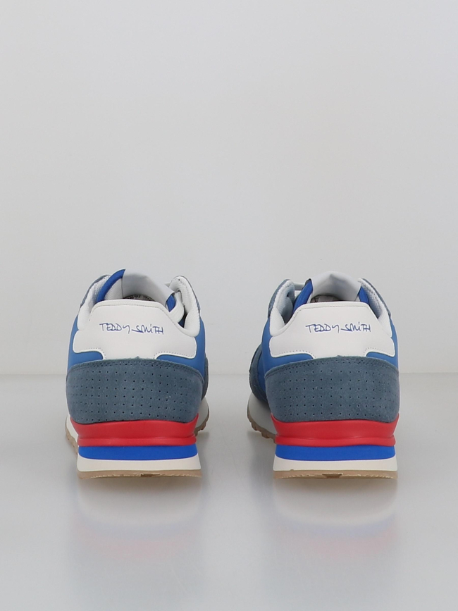 Baskets basse bleu et blanc homme - Teddy Smith