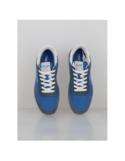 Baskets basse bleu et blanc homme - Teddy Smith