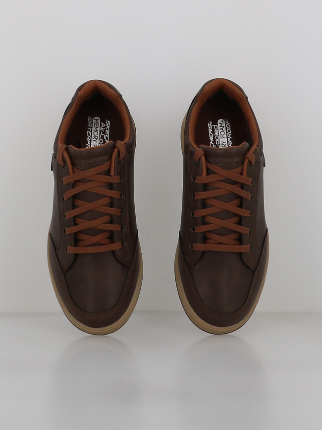 Baskets cavell-sparkman marron homme - Skechers