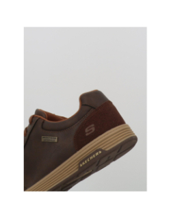 Baskets cavell-sparkman marron homme - Skechers