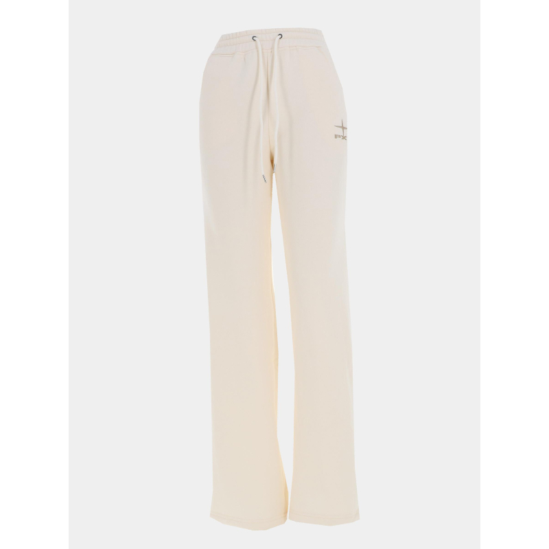 Pantalon jogging logo polaris brodé beige femme - Project X Paris