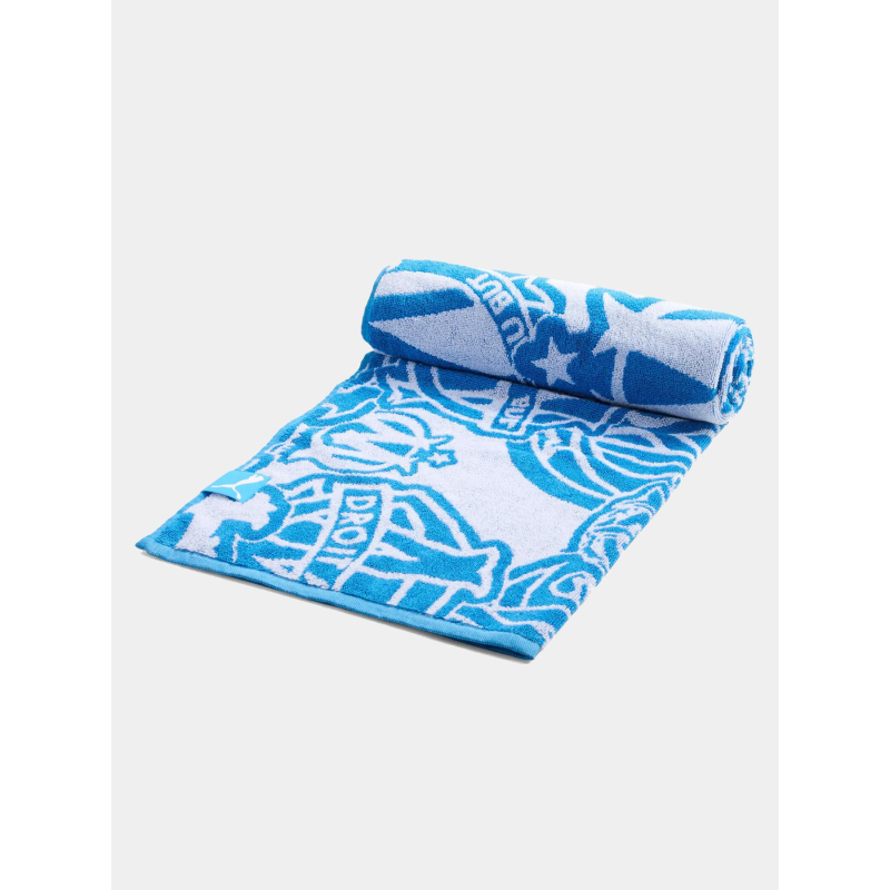 Serviette de plage OM bleu - Puma