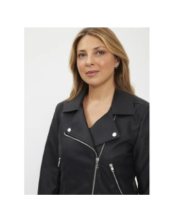 Veste perfecto simili cuir ditte biker noir femme - Only