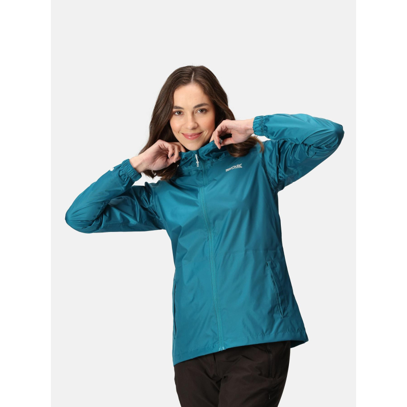 Veste technique imperméable pack it III bleu marine femme - Regatta