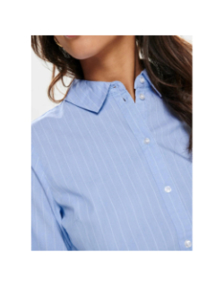 Chemise rayée mio bleu femme - Jdy