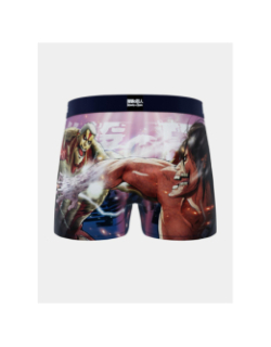 Boxer en microfibre aot eren vs reiner violet homme - Freegun