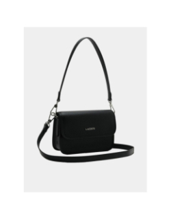 Sac bandoulière crossover noir femme - Lacoste