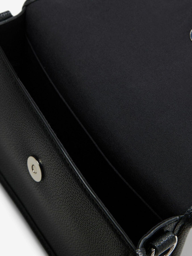 Sac bandoulière crossover noir femme - Lacoste