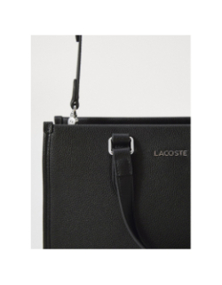 Sac à main top handle noir femme - Lacoste