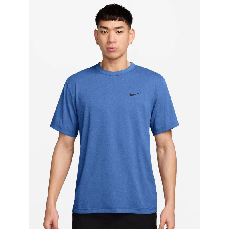 T-shirt à manches courtes anti uv hyverse bleu homme - Nike