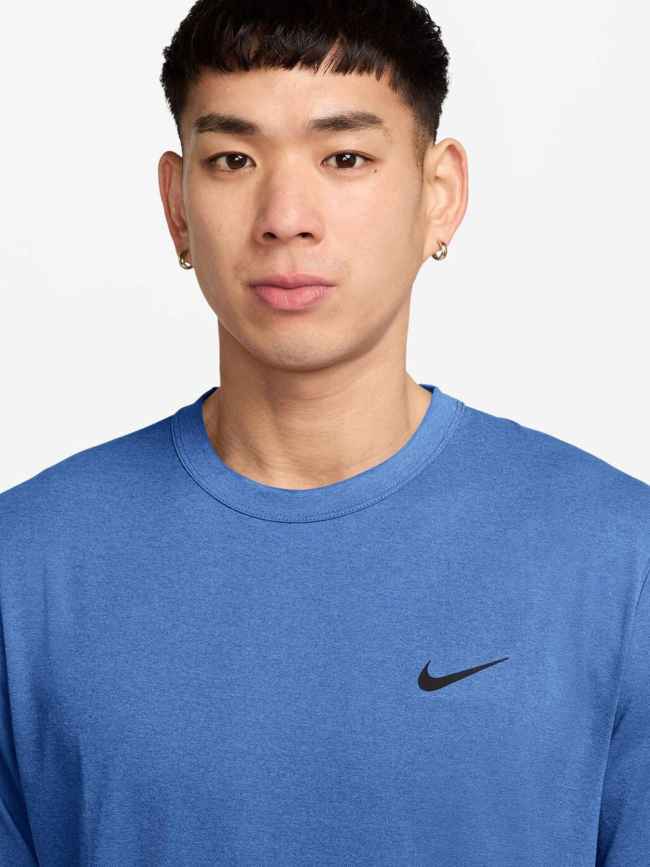 T-shirt à manches courtes anti uv hyverse bleu homme - Nike