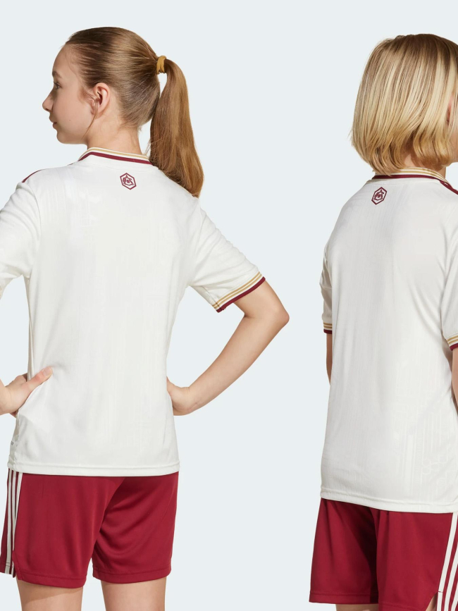 Maillot de football arsenal third 25/26 blanc enfant - Adidas