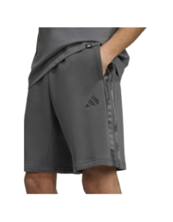 Short de sport molleton sea aop anthracite homme - Adidas