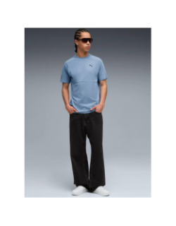 T-shirt à manches courtes pumatech bleu homme - Puma