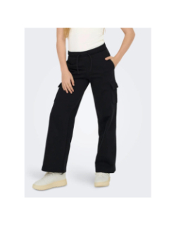 Pantalon jogging cargo koganna noir fille - Only