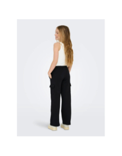 Pantalon jogging cargo koganna noir fille - Only