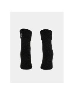 Paire de chaussettes hautes brillantes home noir femme - Calvin Klein