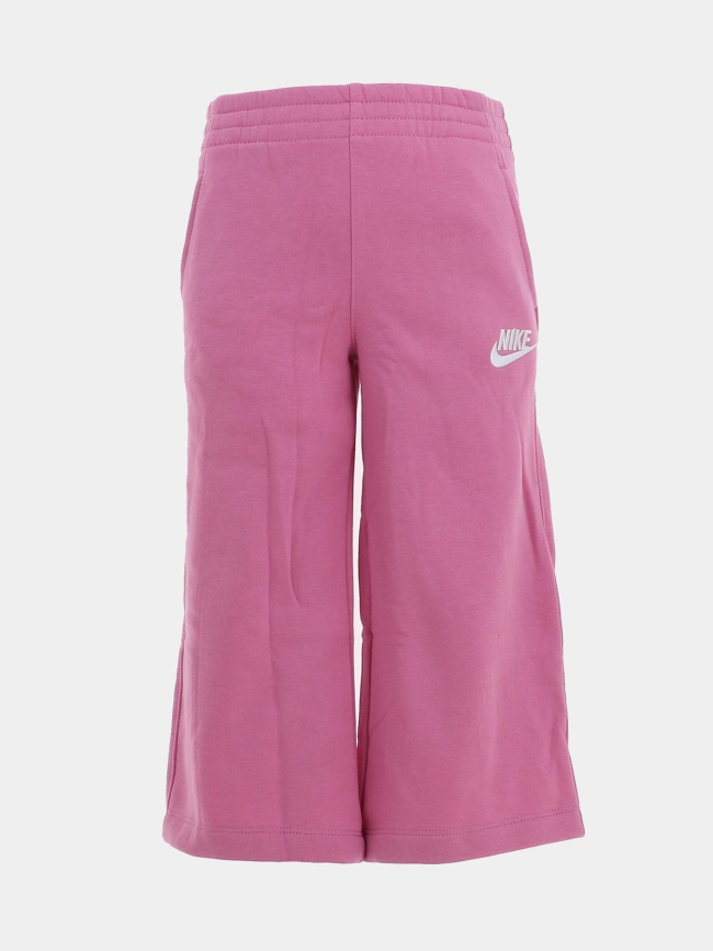 Pantalon jogging large club fleece rose fille - Nike