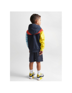 Ensemble veste coupe vent et short active joy bleu enfant - Nike