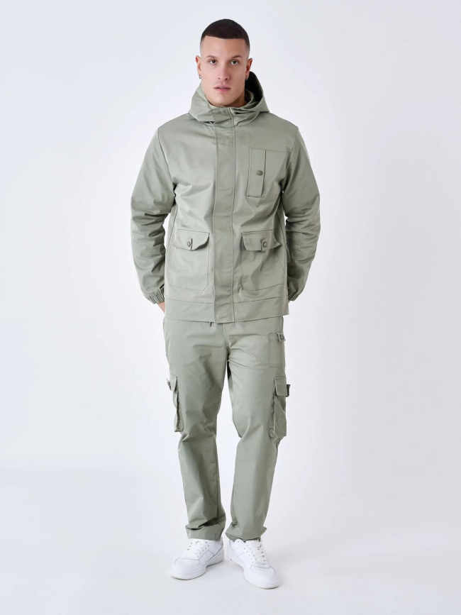 Pantalon workwear multipoches kaki homme - Project X Paris