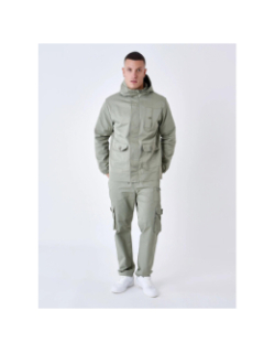 Pantalon workwear multipoches kaki homme - Project X Paris