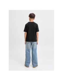 T-shirt à manches courtes jorinwood noir garçon - Jack & Jones
