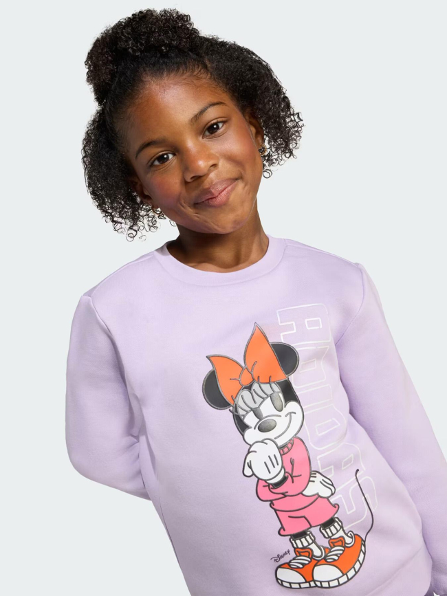 Ensemble de survêtement disney minnie violet bébé - Adidas