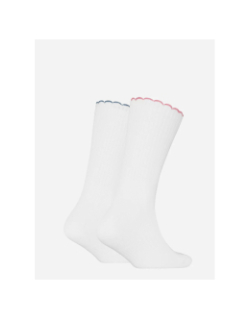 Pack de 2 paires de chaussettes brillantes cœur blanc fille - Puma