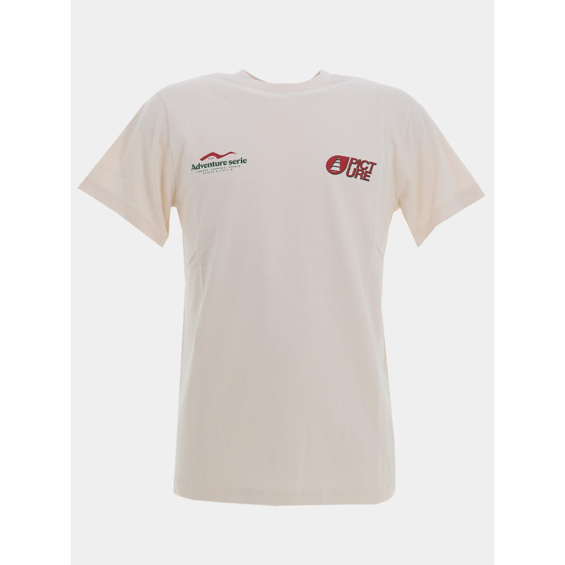 T-shirt à manches courtes d&s chamonix beige homme - Picture