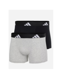 Pack de 2 boxers active flex cotton gris et noir homme - Adidas