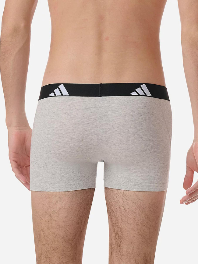 Pack de 2 boxers active flex cotton gris et noir homme - Adidas
