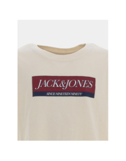 T-shirt à manches courtes jorinwood beige garçon - Jack & Jones