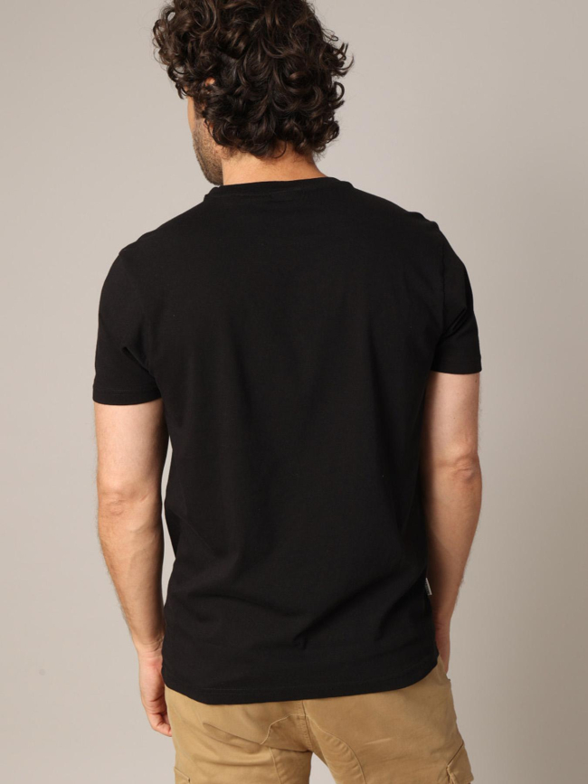 T-shirt à manches courtes badass noir homme - Deeluxe