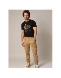 T-shirt à manches courtes badass noir homme - Deeluxe