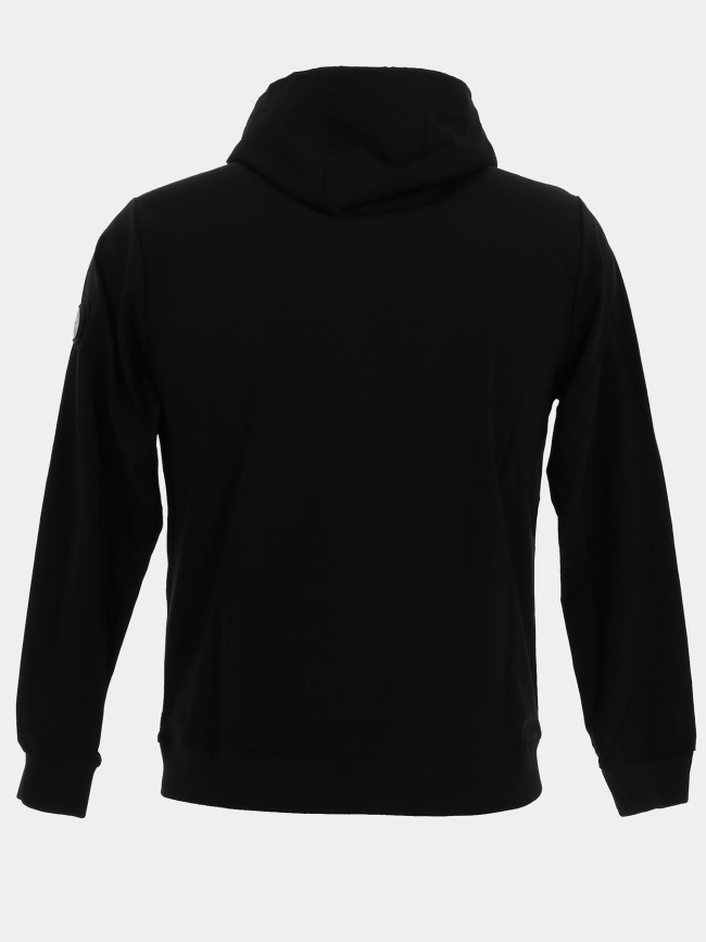 Veste à capuche siroko noir garçon - Helvetica