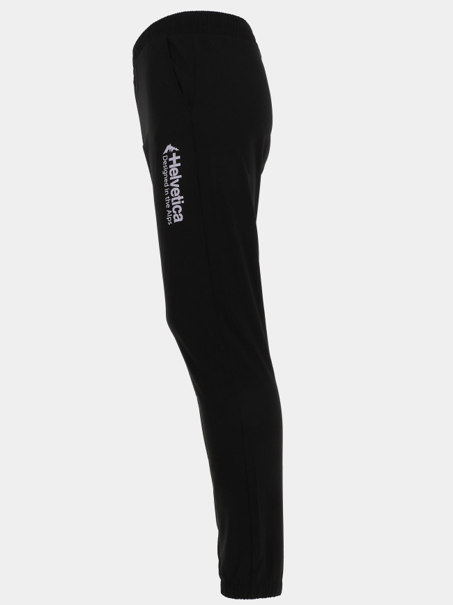 Pantalon jogging siroko noir garçon - Helvetica