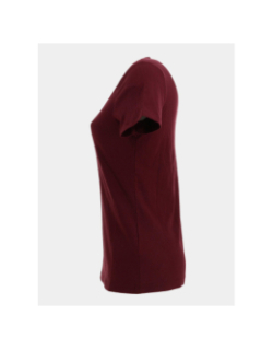 T-shirt à manches courtes ess elevated bordeaux femme - Puma