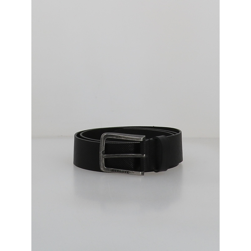 Ceinture en cuir alert noir homme - Deeluxe