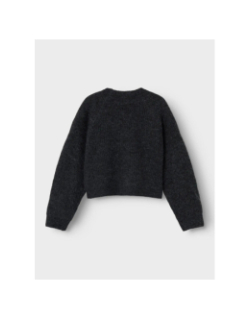 Cardigan court en maille nkfholly gris fille - Name It