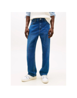 Jean droit otis délavé bleu marine homme - Tommy Jeans