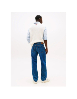Jean droit otis délavé bleu marine homme - Tommy Jeans
