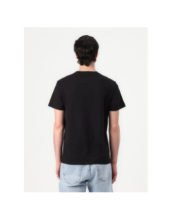 T-shirt ajusté à logo linéaire noir homme - Tommy Jeans