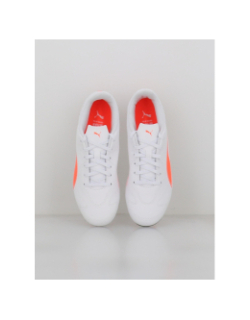 Chaussures de foottball vitoria II fg/ag blanc et orange homme - Puma