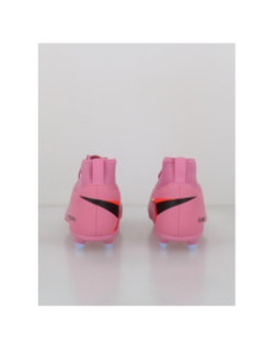 Chaussures de football superfly 10 club fg/mg rose enfant - Nike