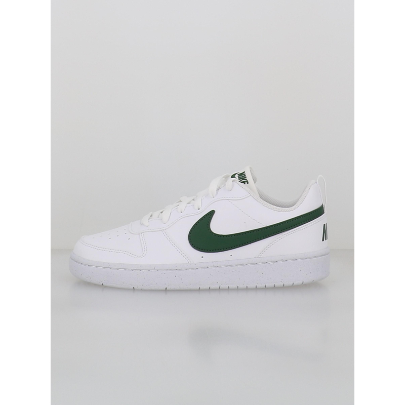 Basket court borough low recraft gs blanc et vert enfant - Nike