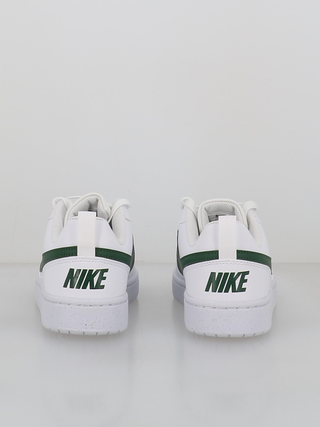 Basket court borough low recraft gs blanc et vert enfant - Nike